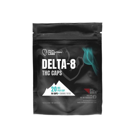 Delta-8 THC capsules For Sale in USA - Iron Mountain Labz