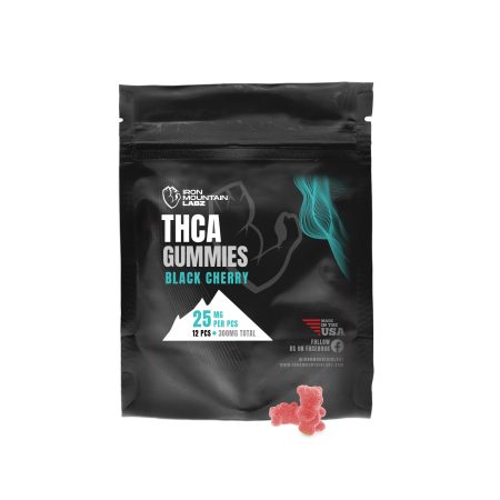 THCA Gummies Black Cherry