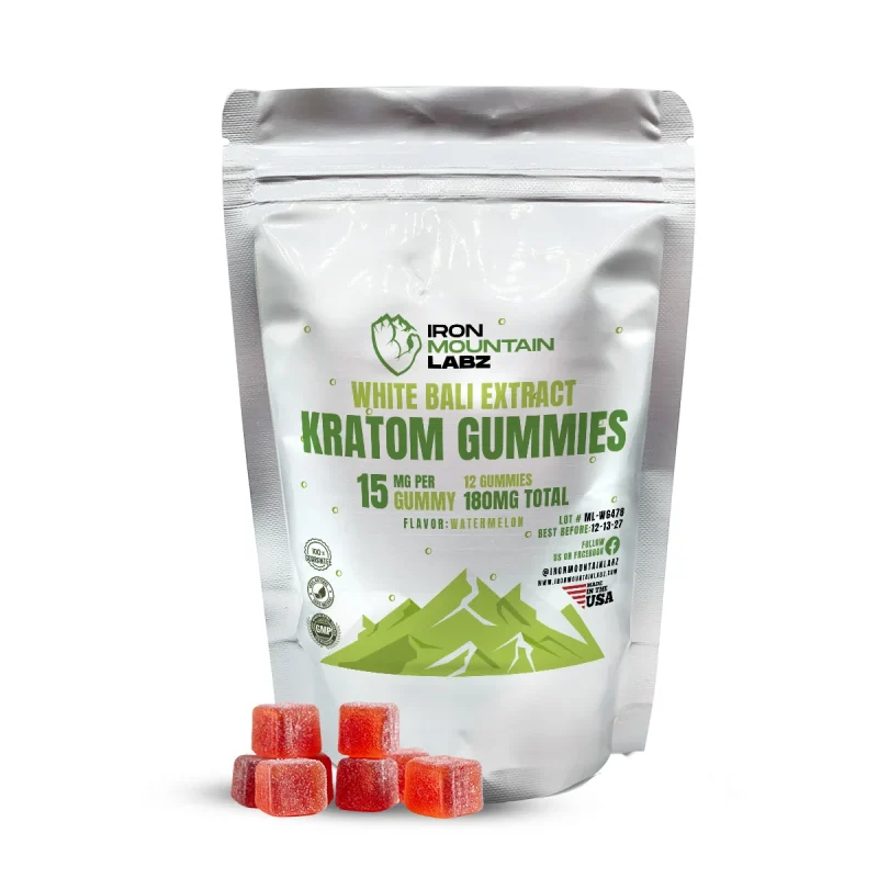 White-Bali-Kratom-Gummies-Watermelon-180mg-IML