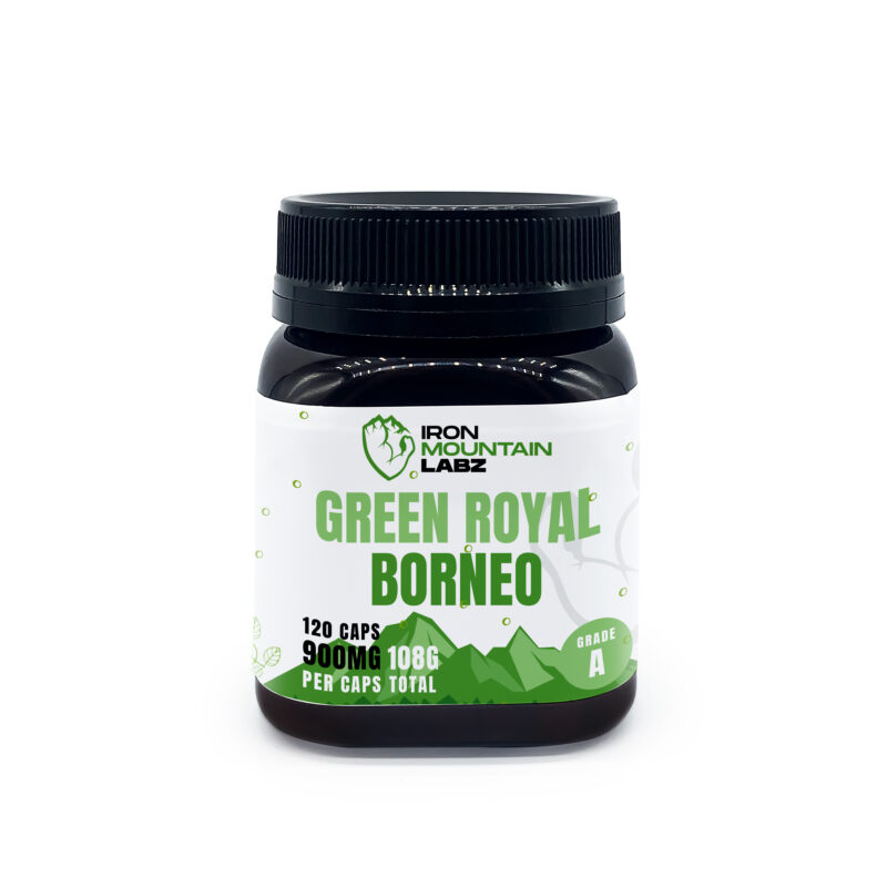 Shop Green Royal Borneo Kratom Capsules - Iron Mountain Labz