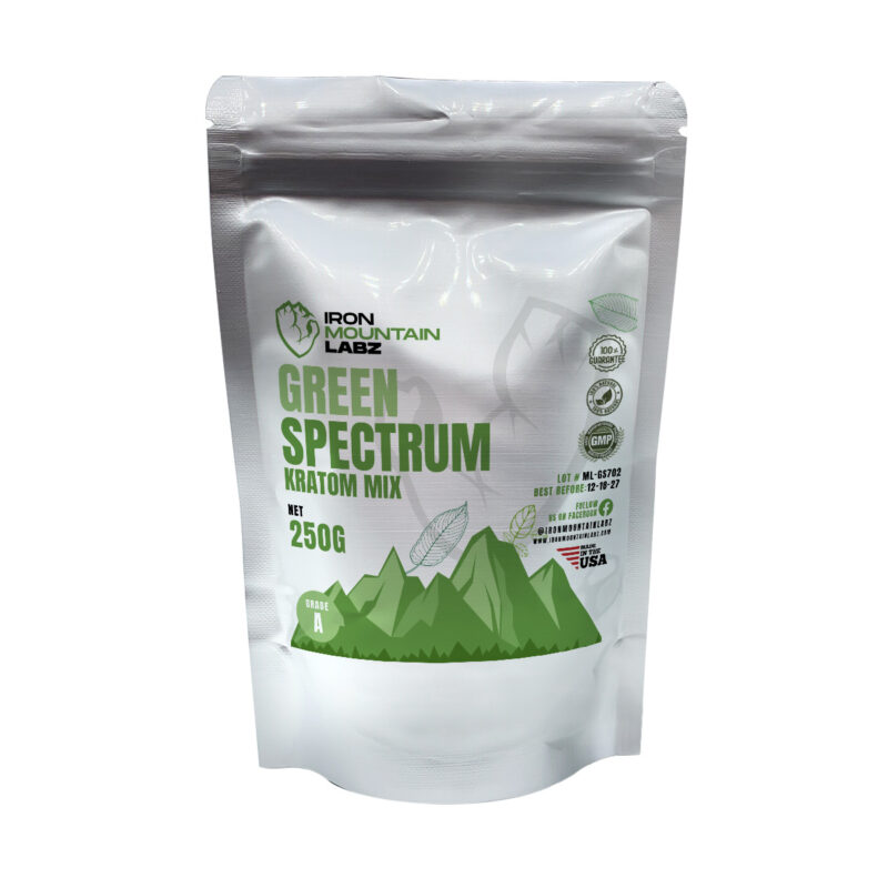 Green Spectrum Kratom Mix Powder For Sale |IronMountainLabz