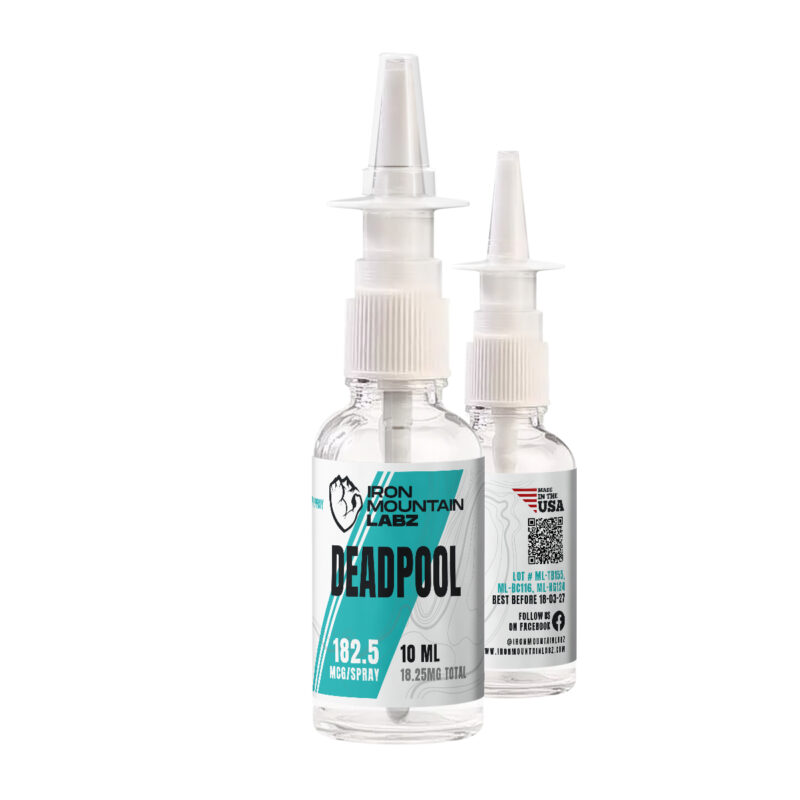 Deadpool Nasal Spray (HGH 191AA + BPC-157 + TB-500) For Sale