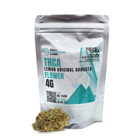 Buy THCA L.O.G Flower For Sale (Lemon Original Gangster) - Iron Mountain Labz