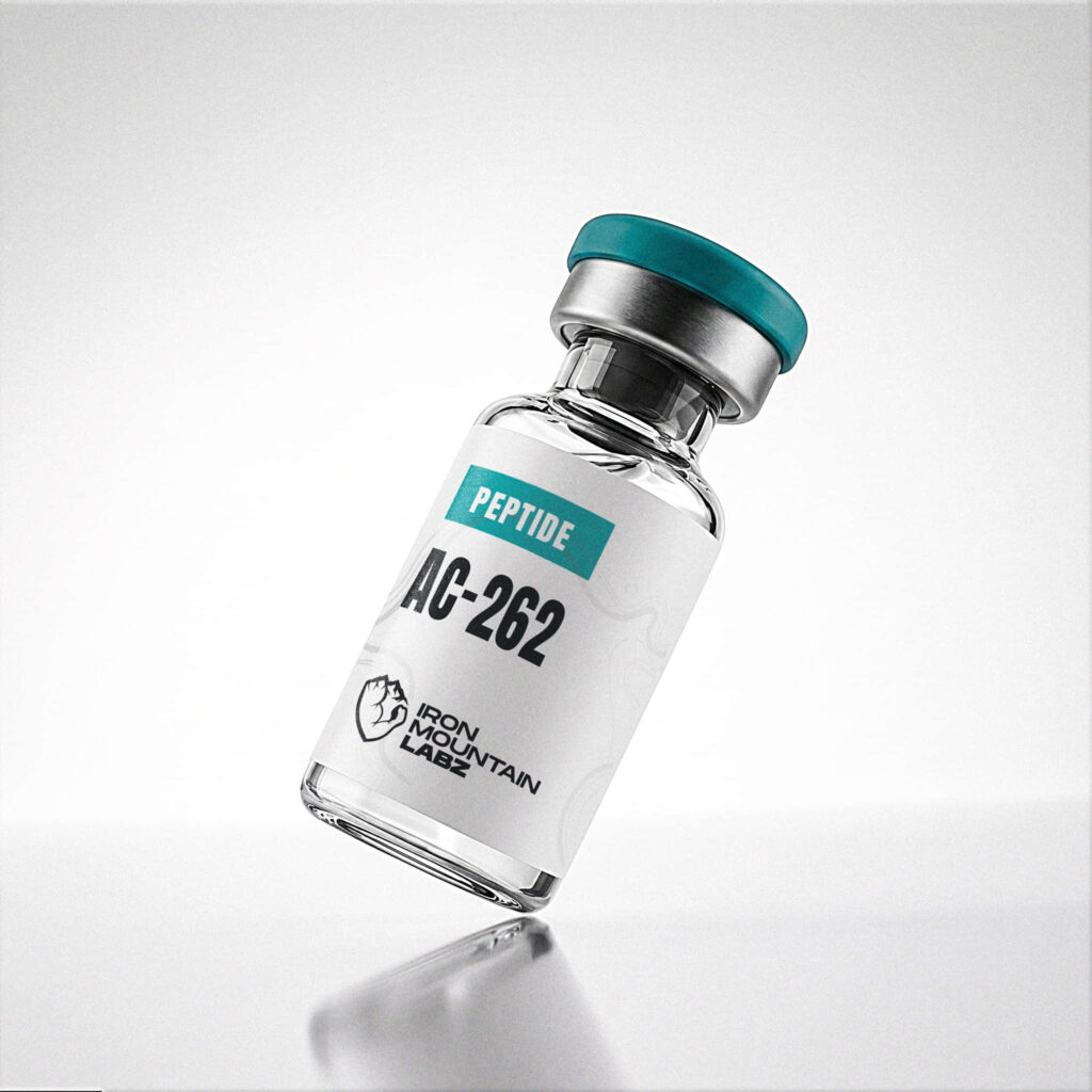 AC-262 356 Capsules research peptide vial mockup