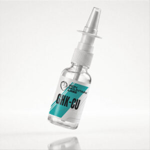 GHK-Cu Spray research peptide spray bottle mockup