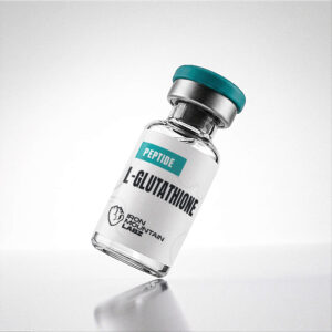 Glutathione research peptide vial mockup