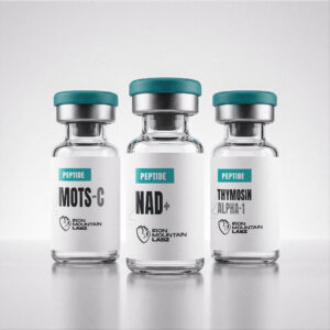 Prime Bundle research peptide vial mockup